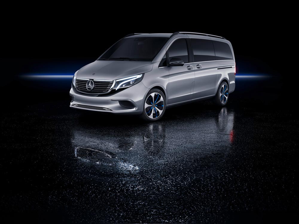 Mercedes-Benz koncept EQV - exteriér