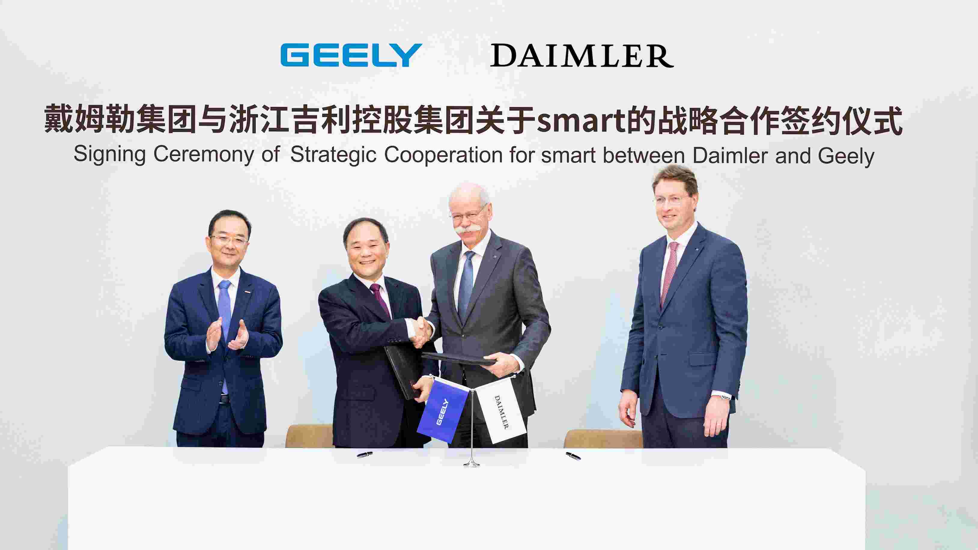 Daimler a Geely Holding